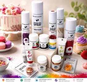 Ételfestékek/bársonyspray-ek
