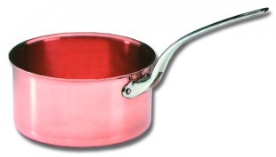 Copper sauce pan for sugar