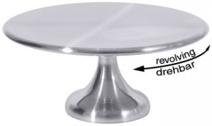 Cake stand rotating