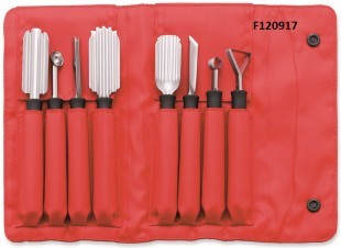 Vegetable carving knives set