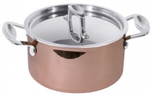 Copper casserole