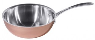 Copper sauteuse