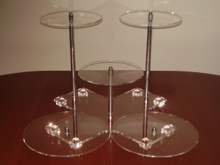 Cake stand, 3 levels- 5 sheet