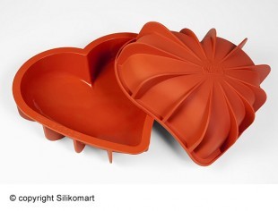 Heart form, silicone