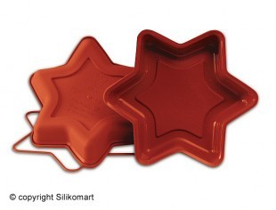 Silicone mould Star