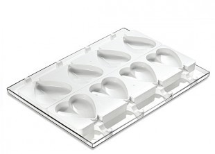 Silicon tray heart shape