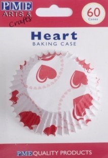 Baking moulds heart
