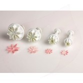 Cutter set daisy 4pc/pack (with sping)