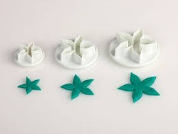 Cutter set rose petals 3pc/pack