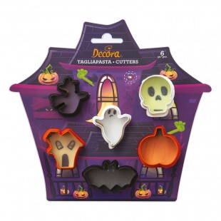Mini Halloween pastry cutter set of 6