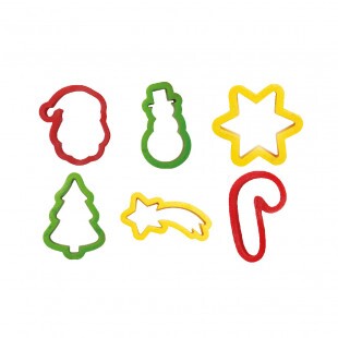 Christmas pastry cutter - candy cane