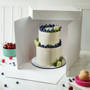 Patented model cake box 26,5x26,5x25 cm