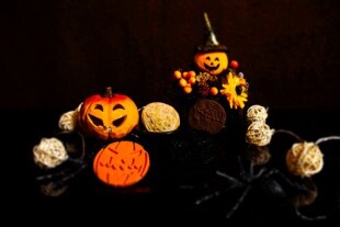 Sütipecsét készlet Halloween 3 db-os (2 pecsét + 1 kiszúró)