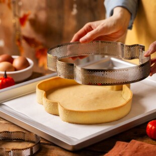 Tarte gyűrű Halloween tök 24x22x3,5 cm