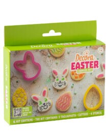 Bunny and Rabbit Cookie Cutter and Stencil