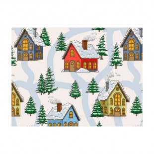 Sütis doboz - Karácsonyi házikó