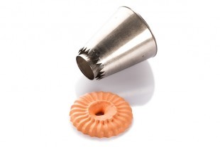 Decorating tip, closed mini