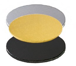 Kerek ezüst tortadob Ø 45 cm