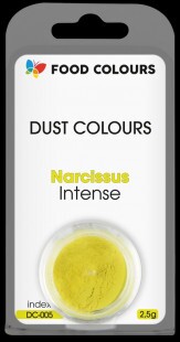 Ételfesték por Nárcisz sárga - zsírban, vízben és alkoholban oldódó intenzív