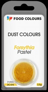 Ételfesték por sárga pasztel -zsírban, vízben és alkoholban oldódó - (Forsythia)
