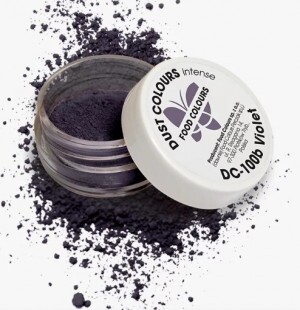 Ételfesték por Viola lila - zsírban, vízben és alkoholban oldódó intenzív