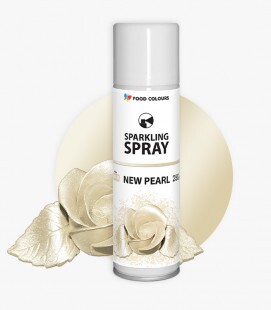 Színes csillogó spray Új Gyöngyház/New Pearl 50ml (élelmiszeripari)