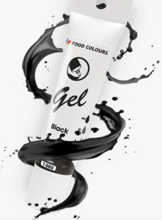 Ételfesték gél fekete 30g