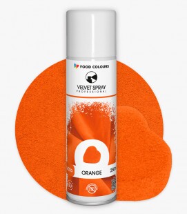 Bársony spray narancssárga/Orange (E171 mentes)