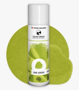 Bársony spray lime zöld/Lime Green (E171 mentes)