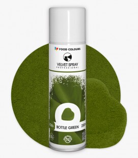 Bársony spray üvegzöld/Bottle Green ( E171 mentes)