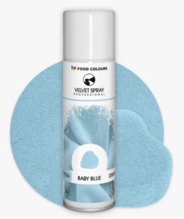 Bársony spray babakék/Baby Blue (E171 mentes)
