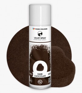 Bársony spray sötétbarna/Dark Chocolate  (E171 mentes)