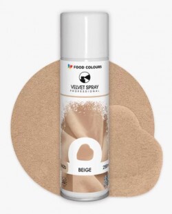 Bársony spray bézs/Beige (E171 mentes)