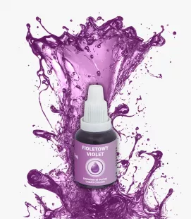 ÉTELFESTÉK FOLYÉKONY VÍZBÁZISÚ "AIRBRUSH-HOZ" # 20ml # LILA