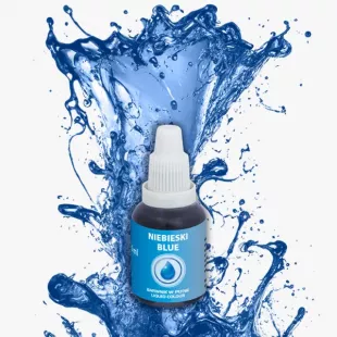 ÉTELFESTÉK FOLYÉKONY VÍZBÁZISÚ "AIRBRUSH-HOZ" # 20ml #KÉK