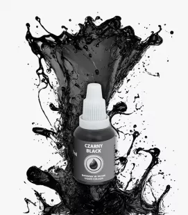 ÉTELFESTÉK FOLYÉKONY VÍZBÁZISÚ "AIRBRUSH-HOZ" # 20ml #FEKETE