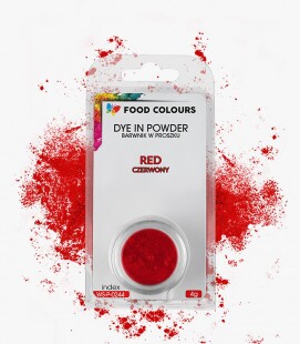 Ételfesték por vízben oldódó Piros 4g