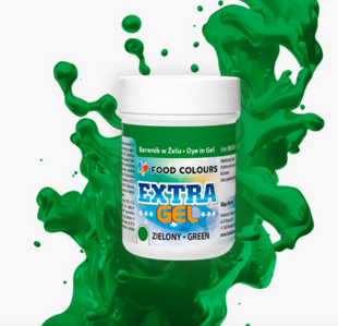 Ételfesték extra gél zöld 35g
