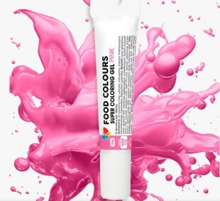 Ételfesték extra gél - Pink/Rózsaszín 20g