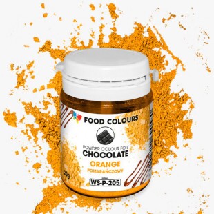 Étel festék zsírban oldódó (csokoládé) narancssárga, 20 g.