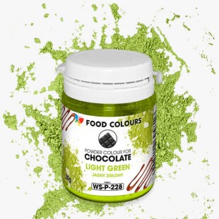 Colorant for chocolate, light green, 20 g.