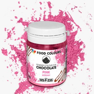 Ételfesték zsírban oldódó (csokoládé) pink 10 g.