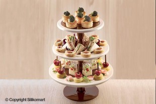 Cake stand rotating