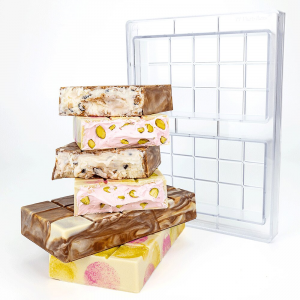 Csoki öntő forma táblás (Giga Dubai)