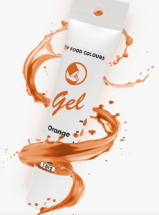 Ételfesték gél narancssárga 30g