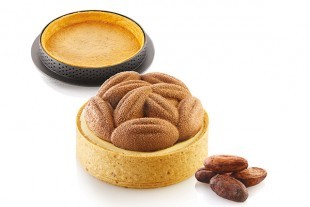 Szilikonos desszert forma / Kit Tarte Ring Cocoa 70