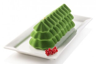 Szilikonos karácsonyfa alagút forma /Buche Sapin/