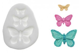 Sugarflex butterflies silicone mould