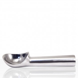 Ice cream scoop, stainless steel