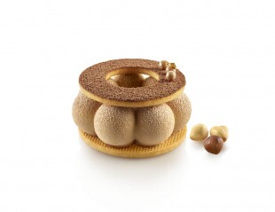 Szilikonos desszert forma - TRUFFLE CROWN90